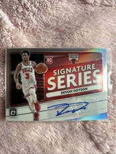 2020-21 Panini Donruss Optic Signature Series Devon Dotson #SS-DDV (AU, RC)