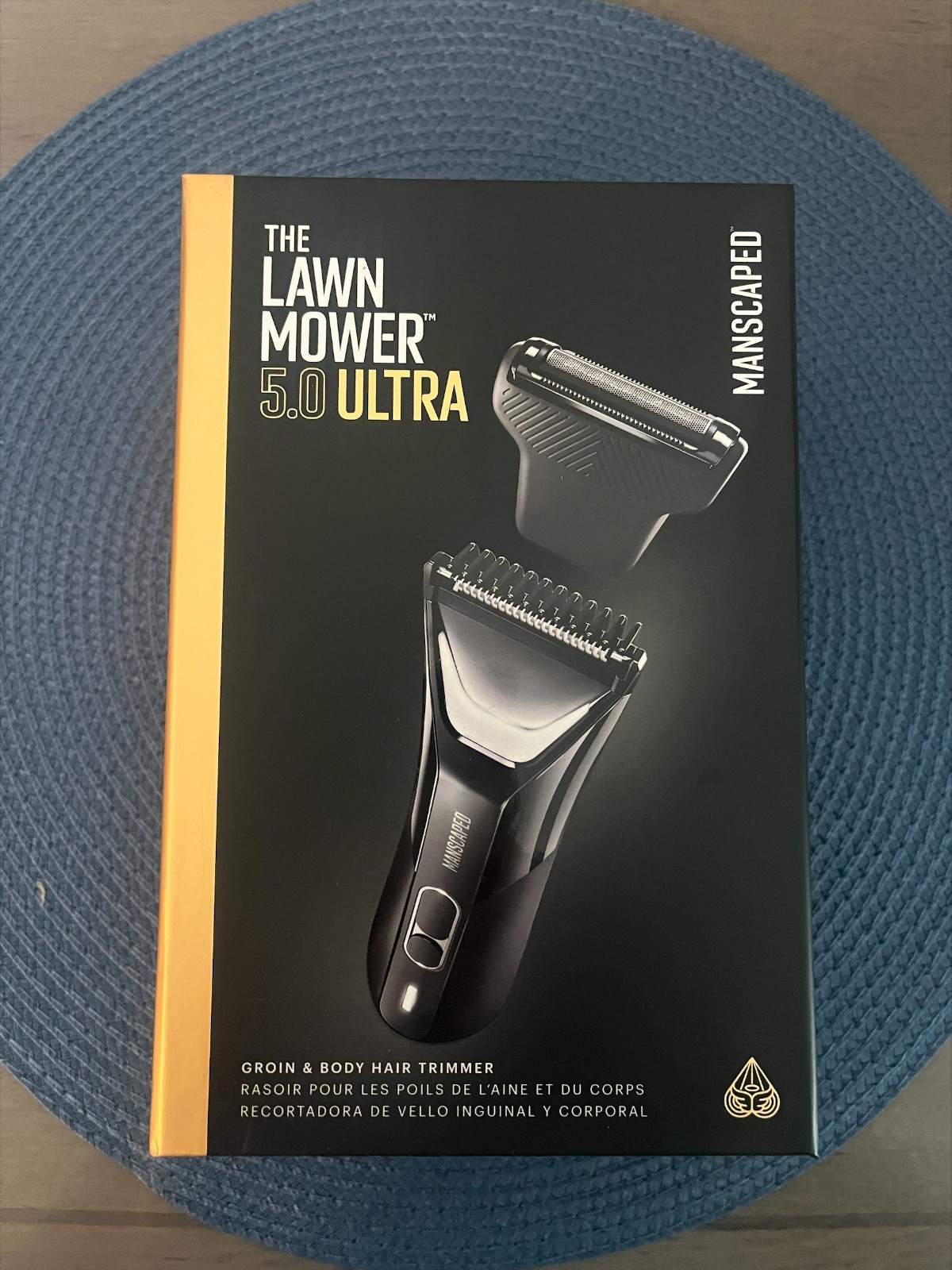 New MANSCAPED The Lawn Mower 5.0 Ultra Groin & Body Hair Trimmer w/ Dual-blades