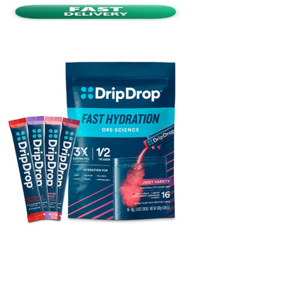Dripdrop - - Electrolytes Powder Drink Mix -