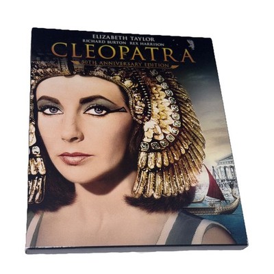 VGC- Cleopatra (1963) 50th Anniversary, Cannes Classics DVD 2-Disc Set Blu Ray