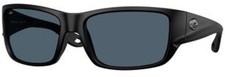 Costa Del Mar 6 S 9132 matte black gray 580p policarbonate polarized 913201 Sun