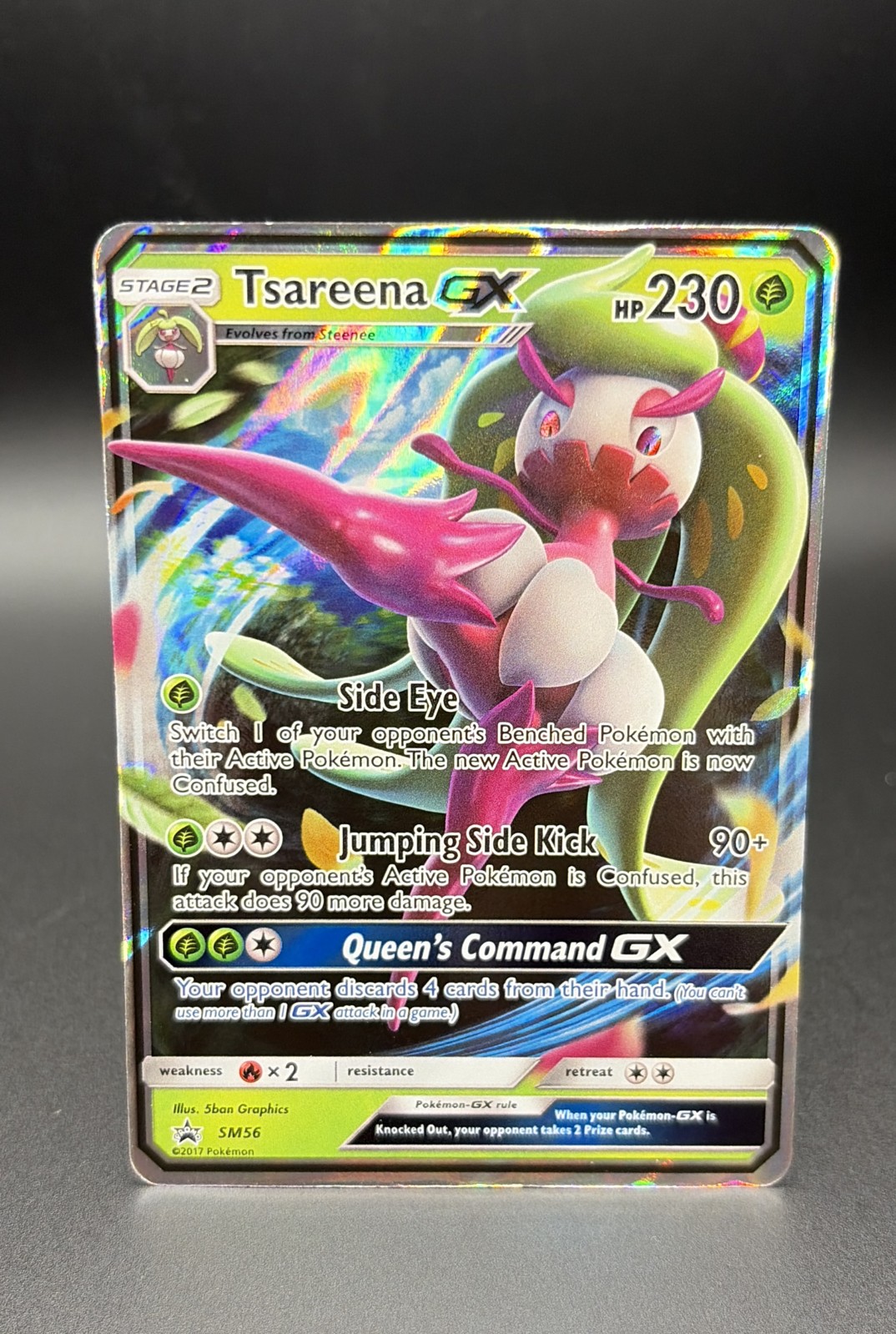 Tsareena GX SM56 Sm Holo