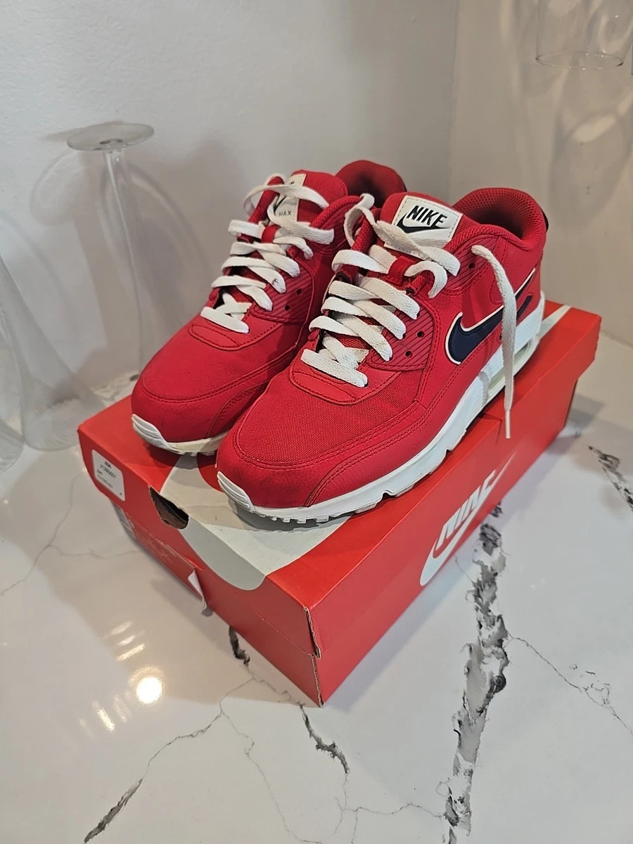 Nike Air Max 90 Essential University Red | eBay