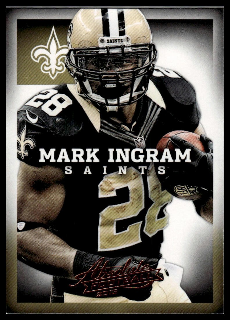 2013 Panini Absolute #63 Mark Ingram Retail