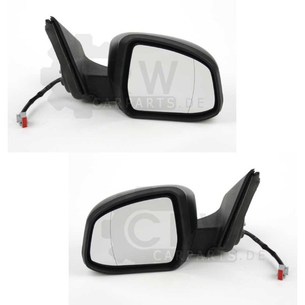 AußEnspiegel Set FüR Ford Mondeo 07 Bj. 03/07-11/10 Lackierbar Elektrisch-image