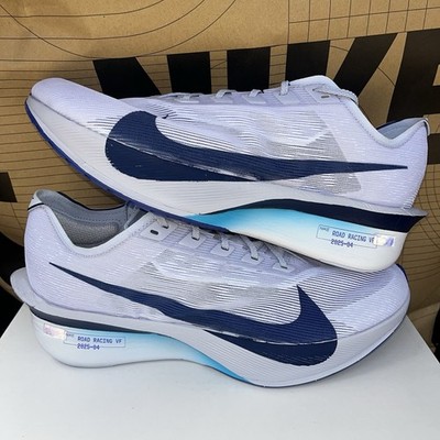 NEW Nike Vaporfly Next% 4 “Ghost” Grey/Blue Men Sz 7.5, Womens 9