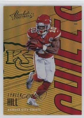 2018 Panini Absolute Spectrum Green 7/25 Tyreek Hill #50 0sp7