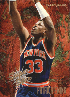 A2547- 1994-95 Fleer Superstars #2 Patrick Ewing - NM-MT