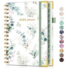 2026 Planner, Hardcover Weekly and Monthly Planner for Women,