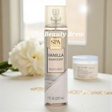 New Spa Luxury Vanilla Sugar Scent Body Mist, Body Spray 7 oz