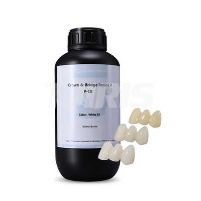 Dental Temporary Crown & Bridge 3D Printing Resin for LCD DLP Printer 1kg