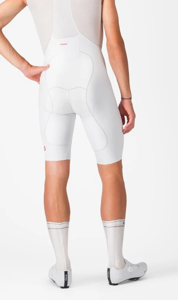 Castelli FREE AERO RACE S Bib Shorts Men's White