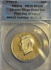 2010-s Silver (90%) Kennedy Proof Half Dollar Graded Perfect PR70 DCAM