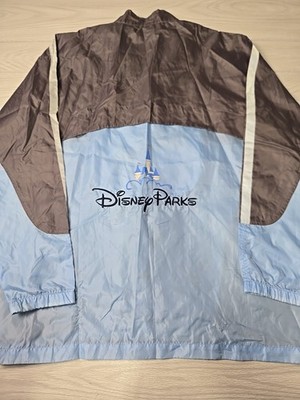 Walt Disney Parks Disneyland Rain Jacket Windbreaker Cinderella Castle XL XXL 
