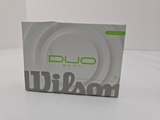 WILSON DUO SOFT GOLF BALLS / GREEN DOZEN PACK / MULTIBUY / 2026 MODEL