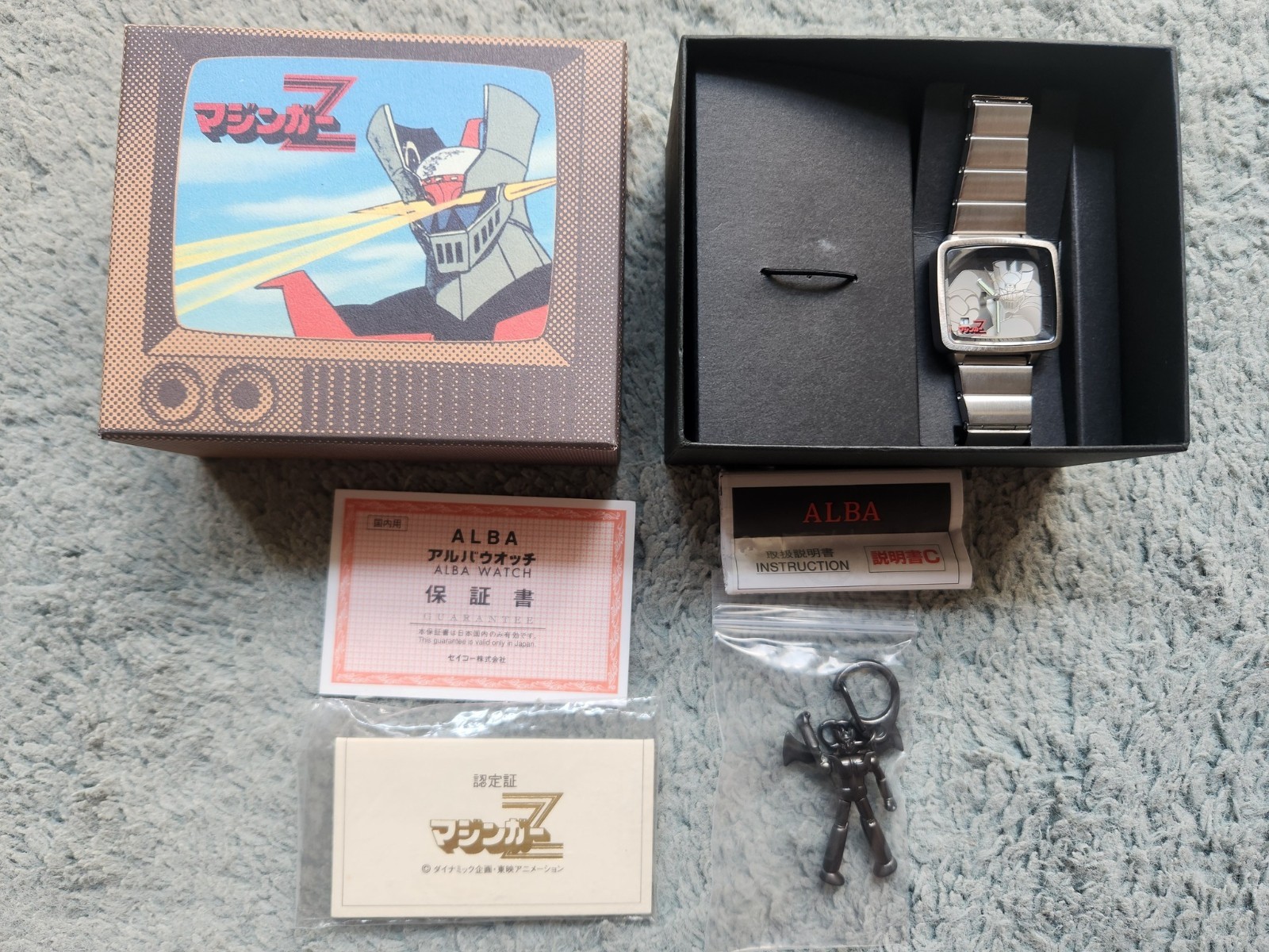 in working very Watch Z Made Wrist in good and MAZINGER condition ALBA Japan - vintagewatches.pk