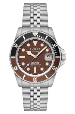 Duxot Atlantica Diver Stainless Steel 42mm Japanese Automatic Wristwatch DX-2057