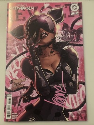 ABSOLUTE CATWOMAN #1 VARIANT SIGNED BY KAARE ANDREWS W/COA DC 2026 NM+