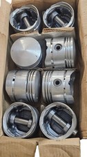 Ohio Pistons Set Fit 1939-1953 Ford Mercury 239 V8 3.9l Flathead Std Nos Usa