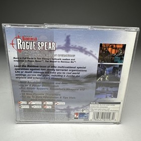 Tom Clancy's Rainbow Six: Rogue Spear SEGA Dreamcast CIB Complete w/ Manual