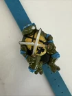 VTG. Teenage Mutant Ninja Turtles Leonardo Watch 1988 Untested