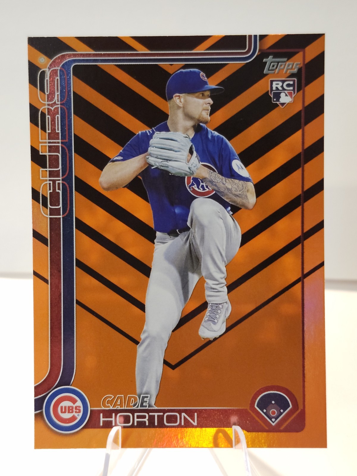 Cade Horton 2025 Topps Update Rookie Holiday Foil Chicago Cubs RC #US140