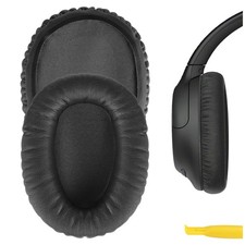 Geekria Replacement Ear Pads for Sony WH-CH700N WH-CH710N Headphones (Dark Grey)
