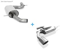 Fox Komplettanlage ab Kat Audi A3 8P Sportback 129x106mm oval eingerollt