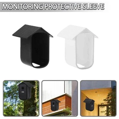 MARKENLOS Funda protectora de silicona impermeable para cámara de vigilancia exterior para Eufy Cam 2C