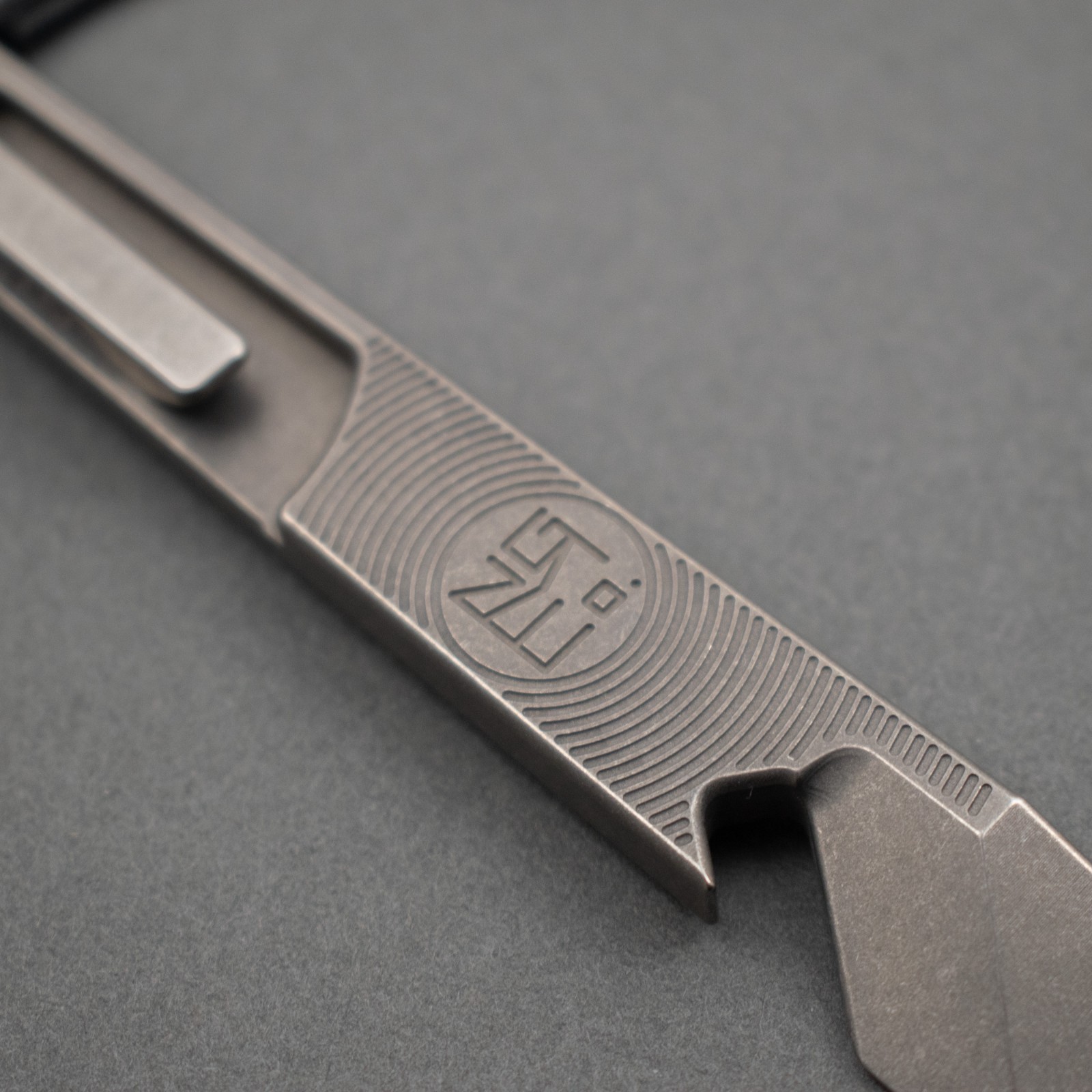 RARE! Nice Guy Machine Co. FAFO Side Piece Titanium EDC Prybar, NGMCo USA Made