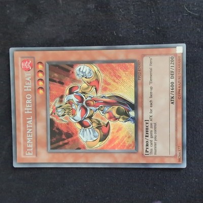 Yugioh, Elementarheld Hitze, Secret Rare, PP02