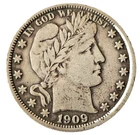 1909 P Barber Half Dollar~ Nice Coin  with Excellent Toning ~ Very Fine Detail