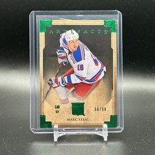 2013-14 Upper Deck Artifacts Marc Staal Emerald /99 #52 New York Rangers