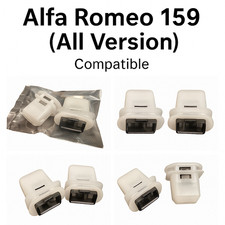 Coppia Ganci Clip per Sedile Divano Posteriore Alfa Romeo 159 (All Version)