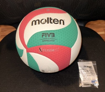 Molten V5M5000 Volleyball  Size 5, Soft Touch, Indoor/Outdoor PU Microfiber Ball