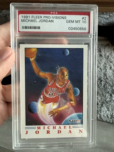 1991 Fleer - Pro Visions - Jordan - #2 - PSA 10