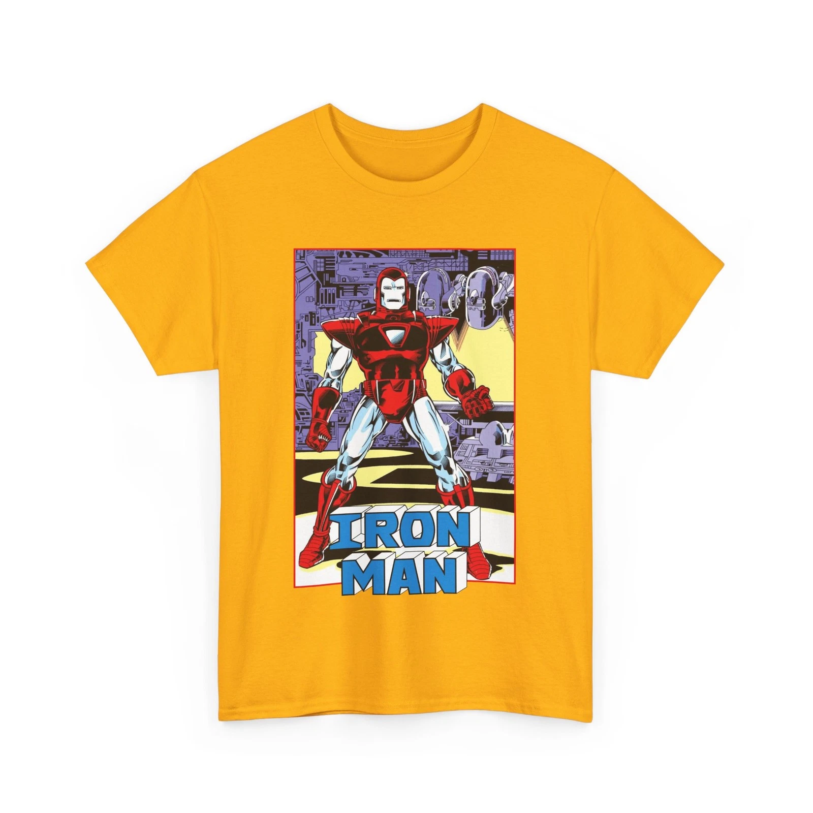 Iron Man T-Shirt - Tony Stark - Silver Centurion Armor - Marvel Comics