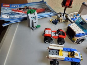 (LOT) LEGO City Police 60139 & 60136, 60129, 60130, AS-IS, Uncounted...