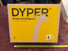 Dyper Simply Kind Diapers Size 6 42 Pack Plant Based Fragrance Free