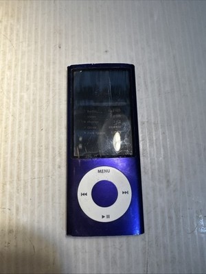 Apple iPod Nano 5th Gen 8GB Purple A1320 TESTED | eBay
