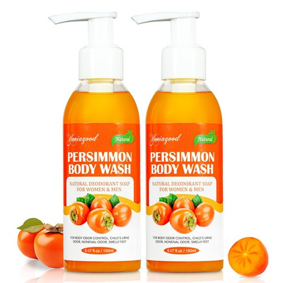 #ad #ad 2 PCS Persimmon Body Wash for Strong Odor Control Natural Persimmon Soap Bar... $15.45