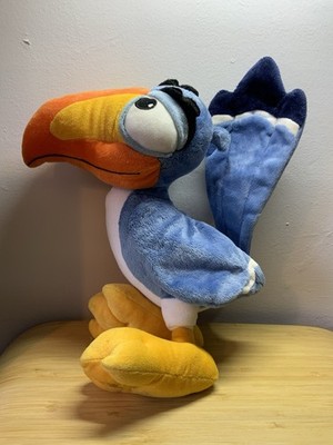 Zazu König der Löwen Disney Store weiches Plüschtier ca. 12 Zoll groß gestempelt Etikett abgeschnitten