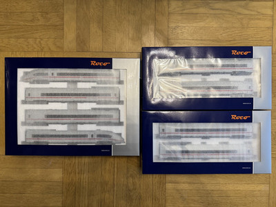 ICE3 Velaro BR407 DCC Roco 72041+72043+72045
