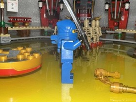 Lego ninjago skeleton bowling comes With minty Jay dx and spinner  Read Discrp