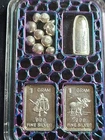 4 Grams .999 FINE SILVER Assorted Types Shots,bullet, 2 1 Gram Bars In Case.🔹⭐️