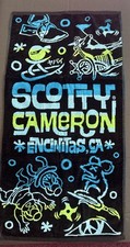 Light Blue Version - Scotty Cameron Gallery 10th Anniversary Golf Towel / NEW