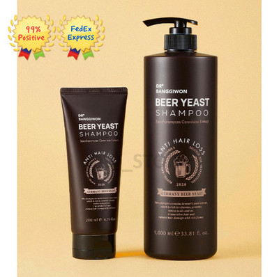 Dr. BANGGIWON Biershampoo mit Bierhefe, Kopfhautpflege, Haar, 1000 ml x 2 Stück
