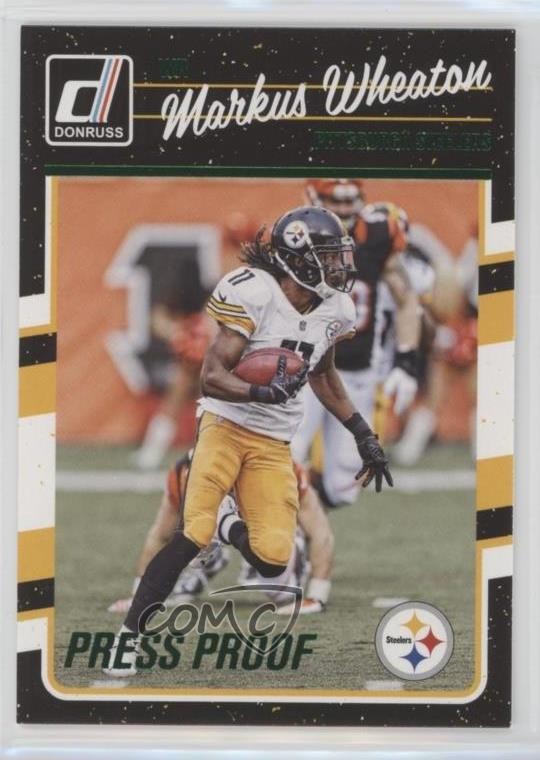 2016 Donruss Press Proof Green Markus Wheaton #239 0c2
