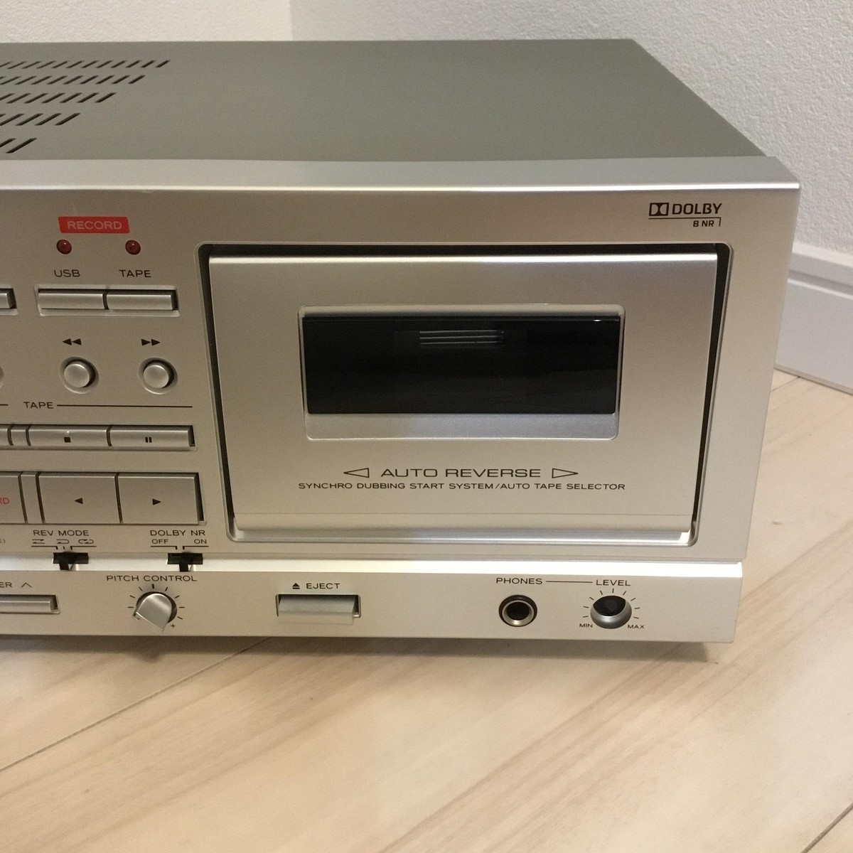 TEAC AD-RW900 Compact Disc Recorder Reverse Cassette Deck Silver