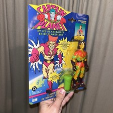 RARE Vintage 1991 Captain Planet Captain Pollution Kenner Figure MOC